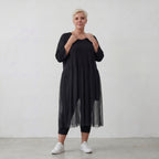 AKH Fashion 7046 Dress, Black