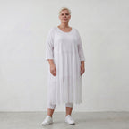 Robe AKH Fashion 7046, blanche