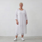 Robe AKH Fashion 7046, blanche