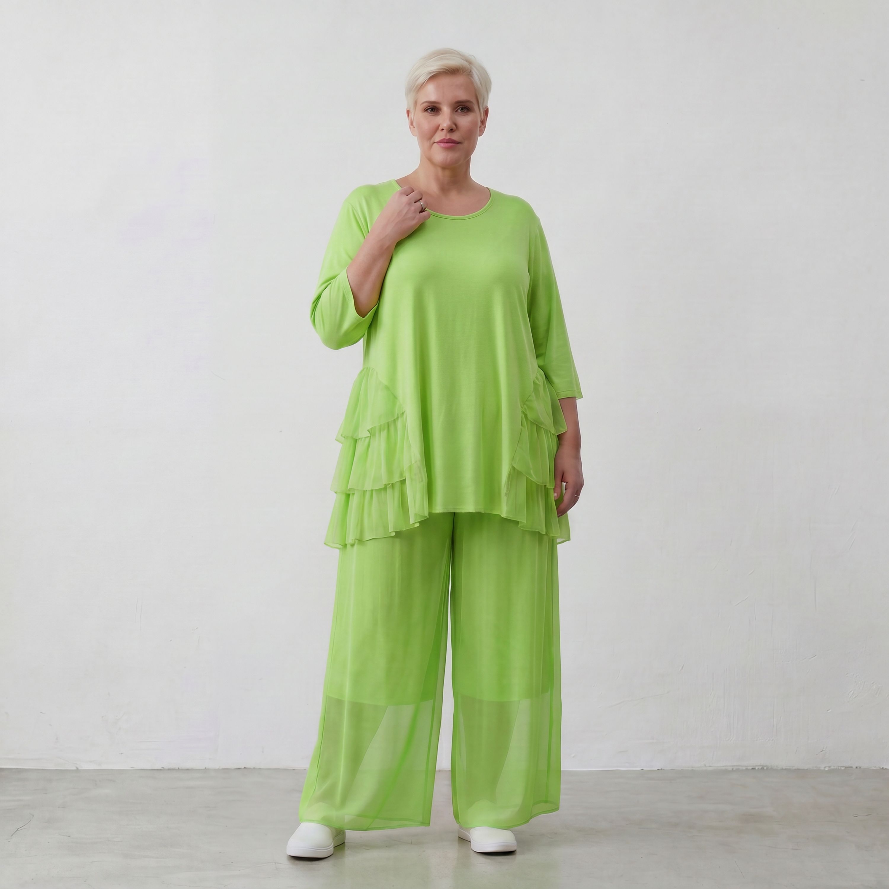 AKH Fashion Hose 7047 Priya, Lime