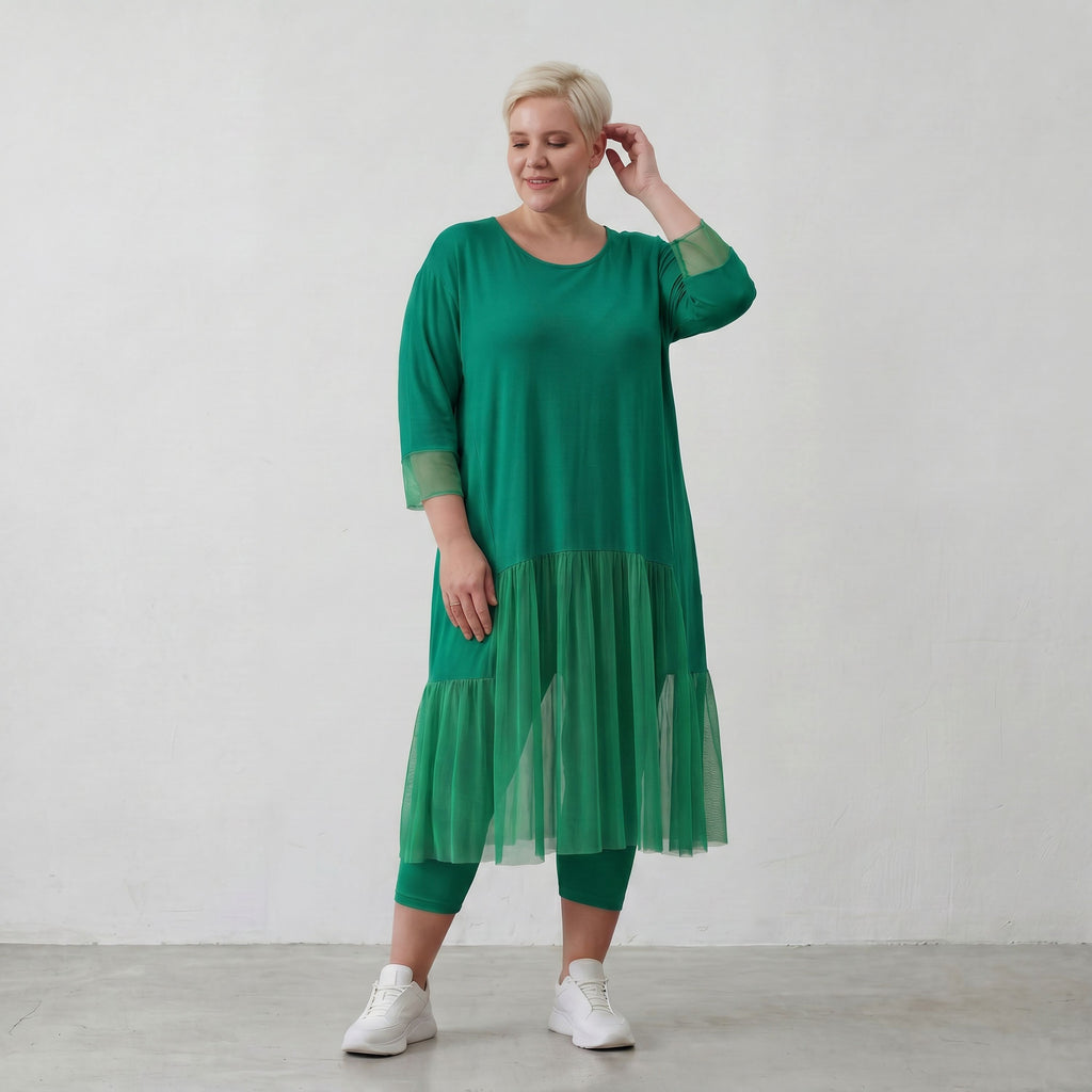 AKH Fashion Kleid 7048 Priya, Grün