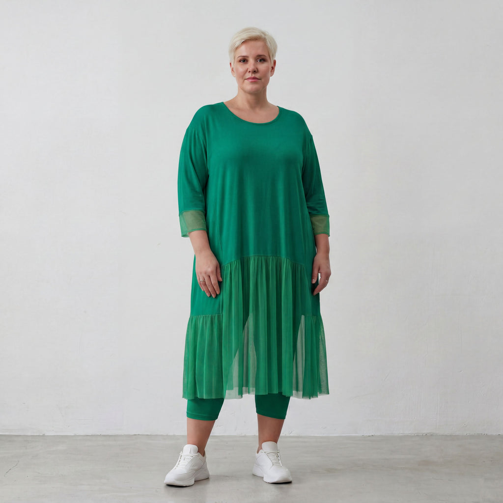 AKH Fashion Kleid 7048 Priya, Grün