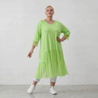 AKH Fashion Kleid 7048 Priya, Lime
