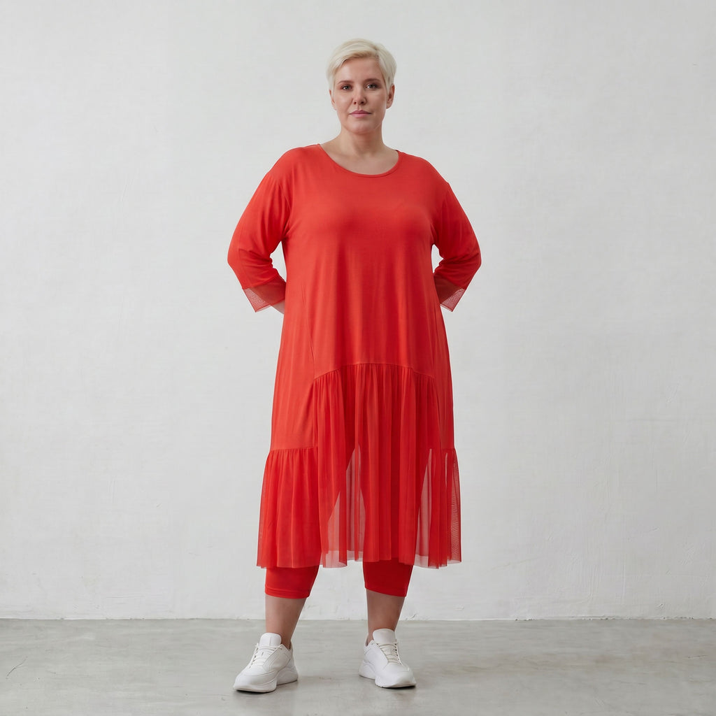 AKH Fashion Kleid 7048 Priya, Rot