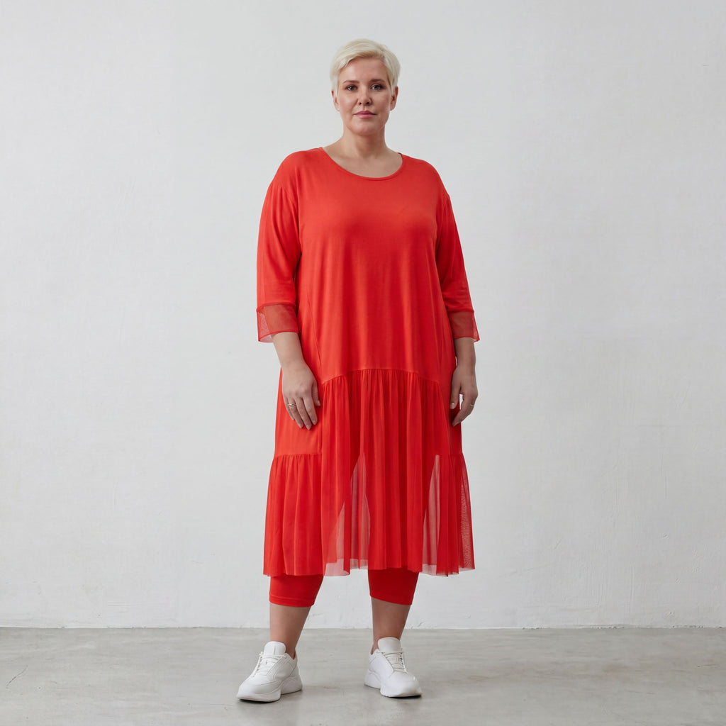 AKH Fashion Kleid 7048 Priya, Rot