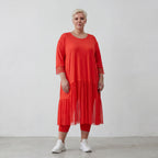 AKH Fashion Kleid 7048 Priya, Rot