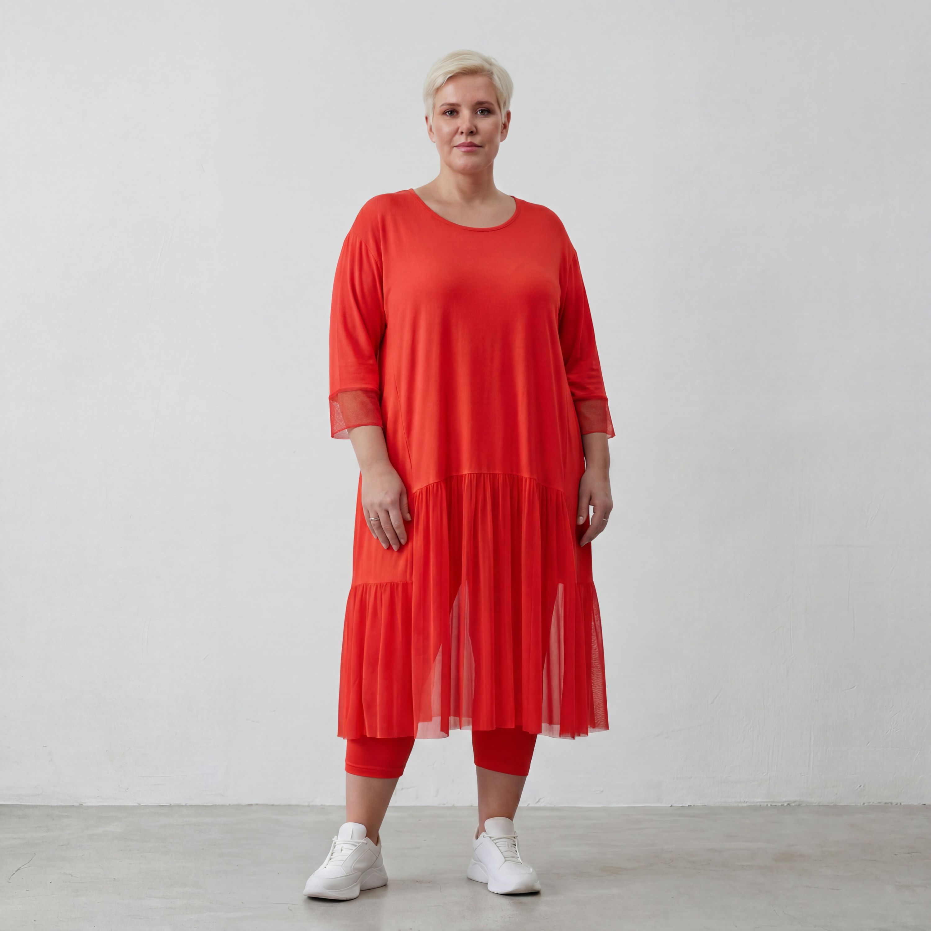 AKH Fashion Kleid 7048 Priya, Rot