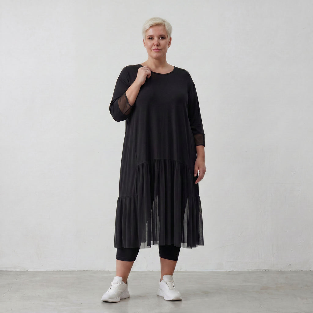 AKH Fashion Kleid 7048 Priya, Schwarz