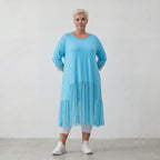 Robe AKH Fashion 7048, turquoise