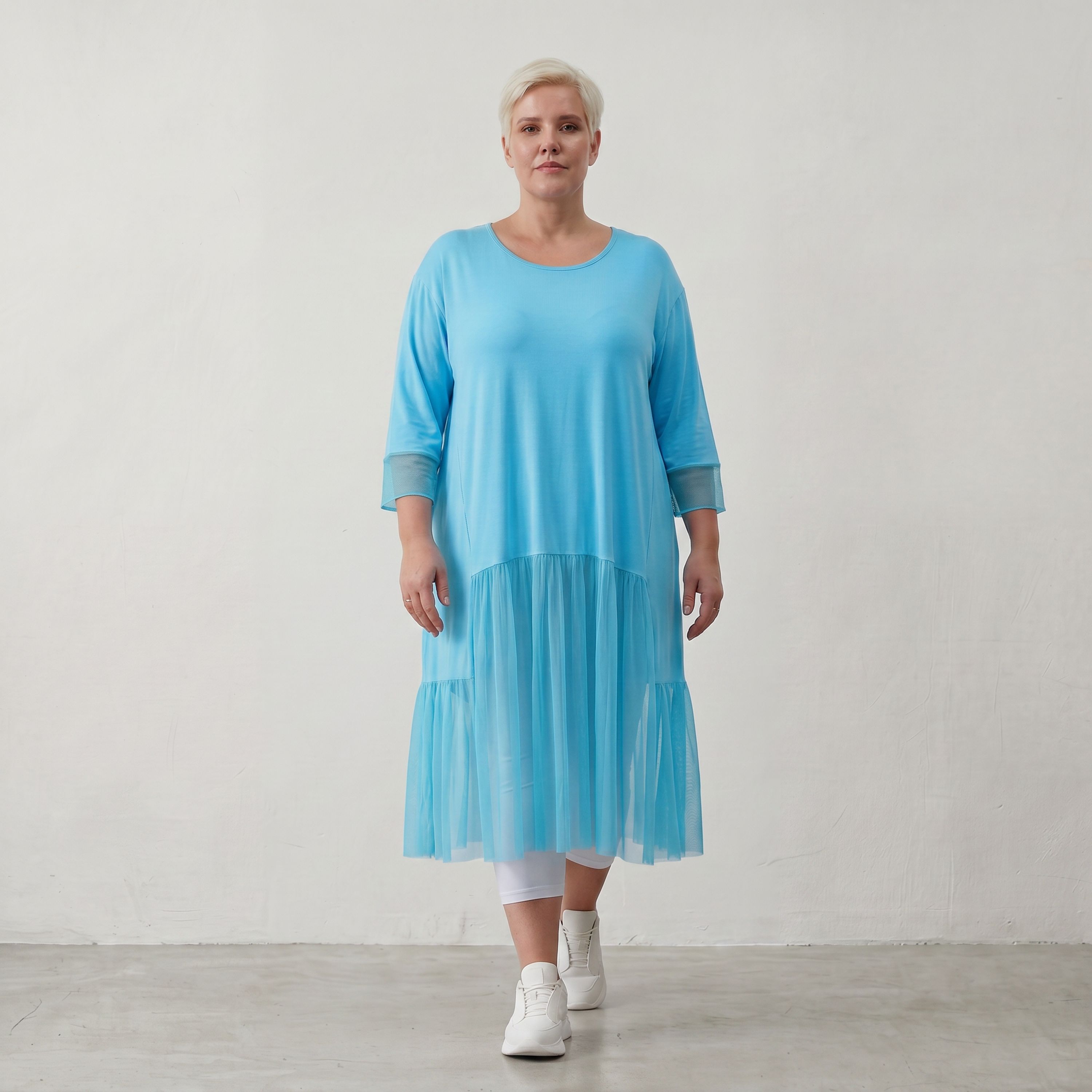 Robe AKH Fashion 7048, turquoise