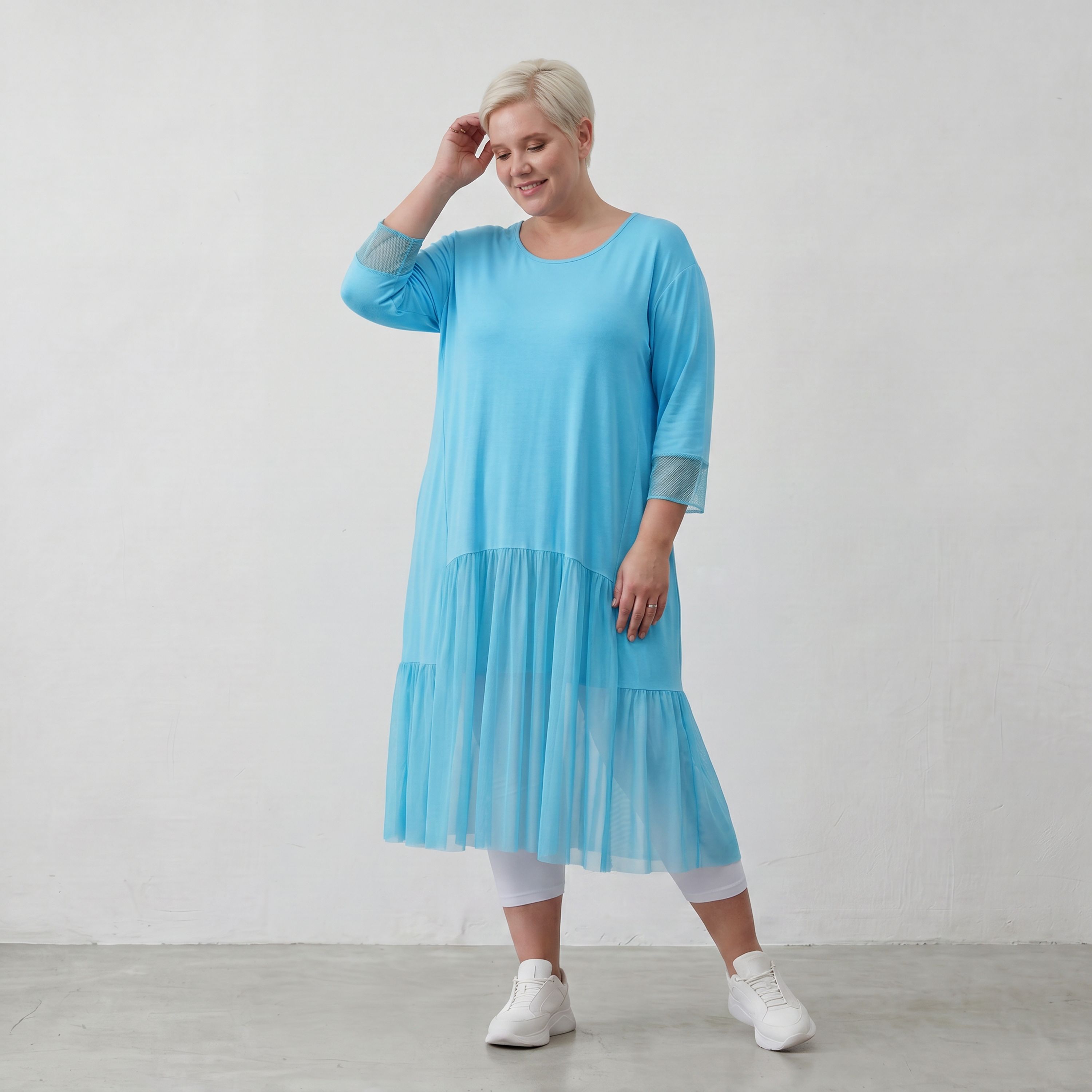 Robe AKH Fashion 7048, turquoise
