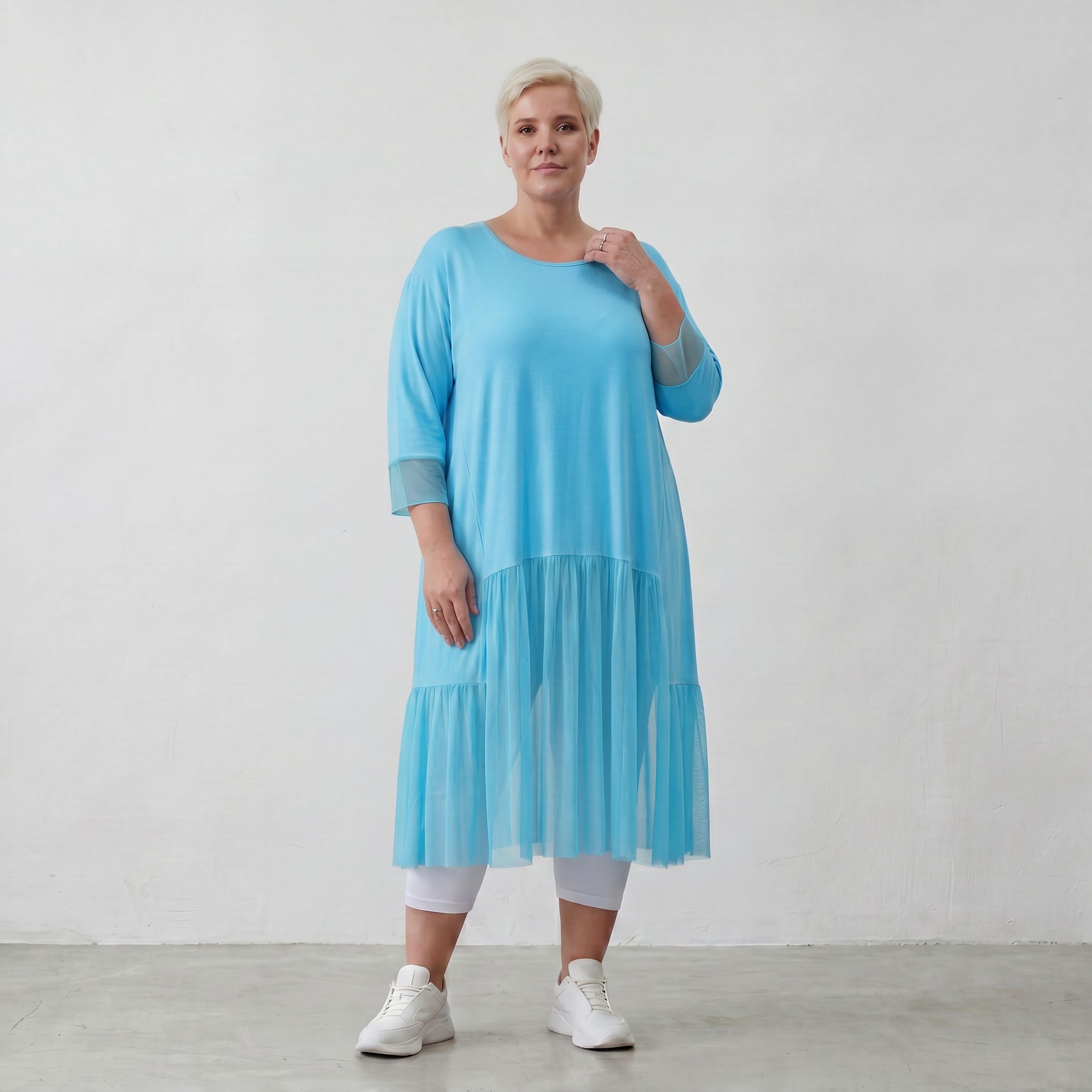 Robe AKH Fashion 7048, turquoise
