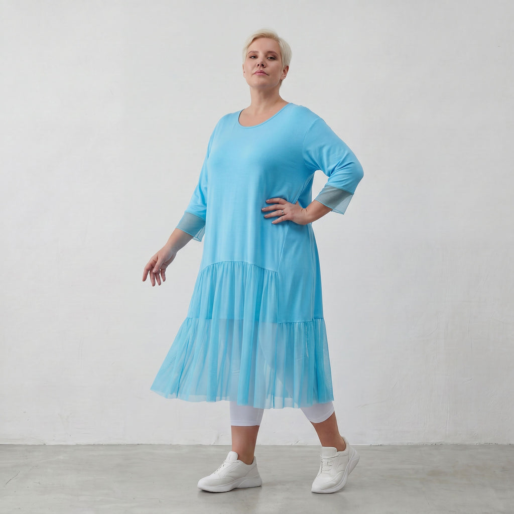 Robe AKH Fashion 7048, turquoise