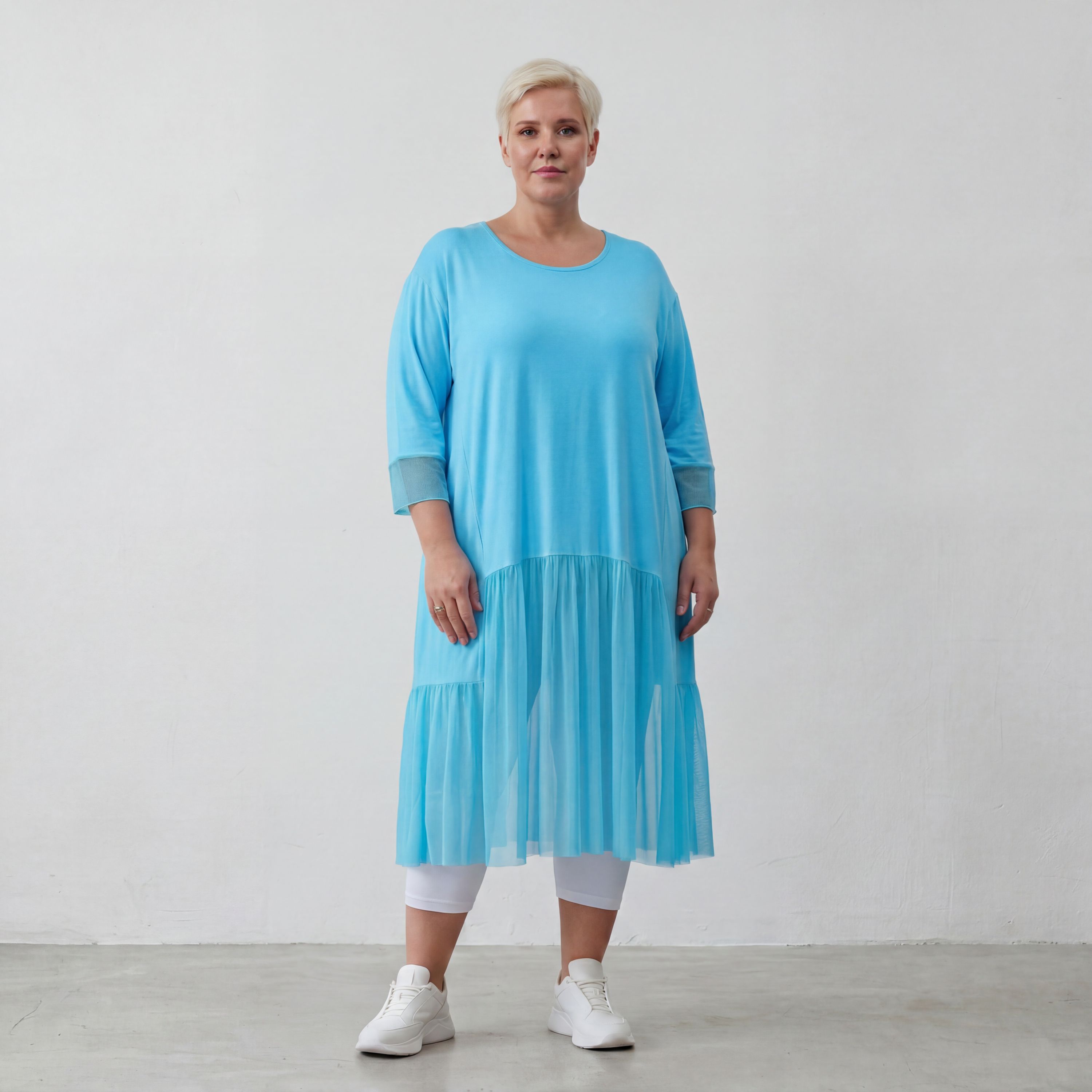Robe AKH Fashion 7048, turquoise