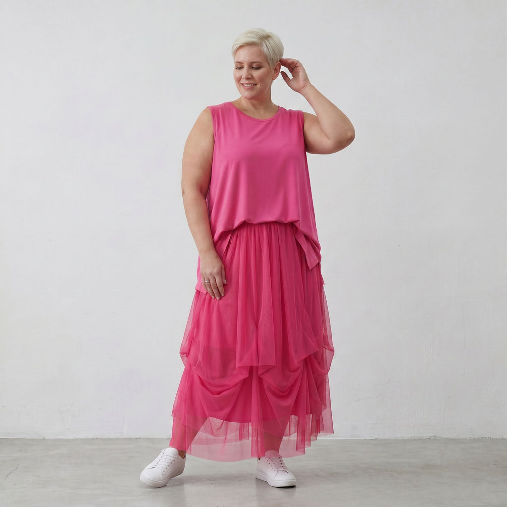AKH Fashion Rock 7049 Priya, Fuchsia