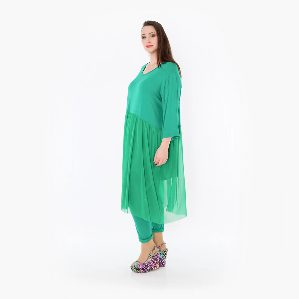 AKH Fashion 7046 Dress, Green