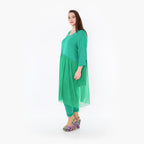 AKH Fashion 7046 Dress, Green