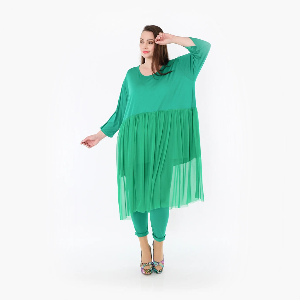 AKH Fashion 7046 Dress, Green