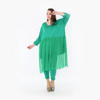 AKH Fashion 7046 Dress, Green