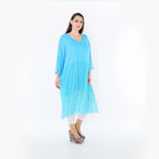 Robe AKH Fashion 7046, turquoise
