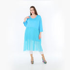 Robe AKH Fashion 7046, turquoise