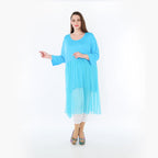 Robe AKH Fashion 7046, turquoise