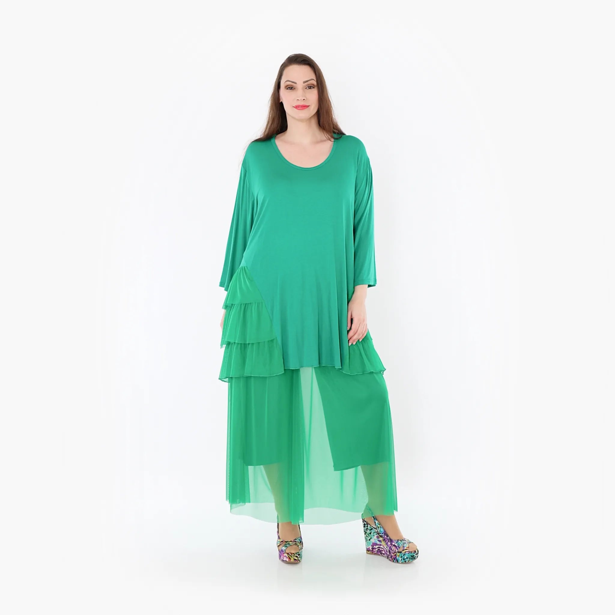 AKH Fashion 7047 Trousers, Green