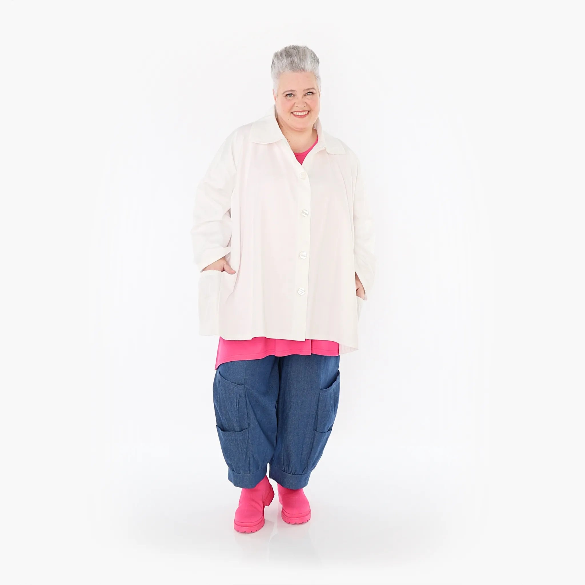 AKH Fashion Jacke 7029 Ashley, Weiß