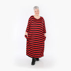 AKH Fashion Kleid 1926 Lorena, Rot/Schwarz