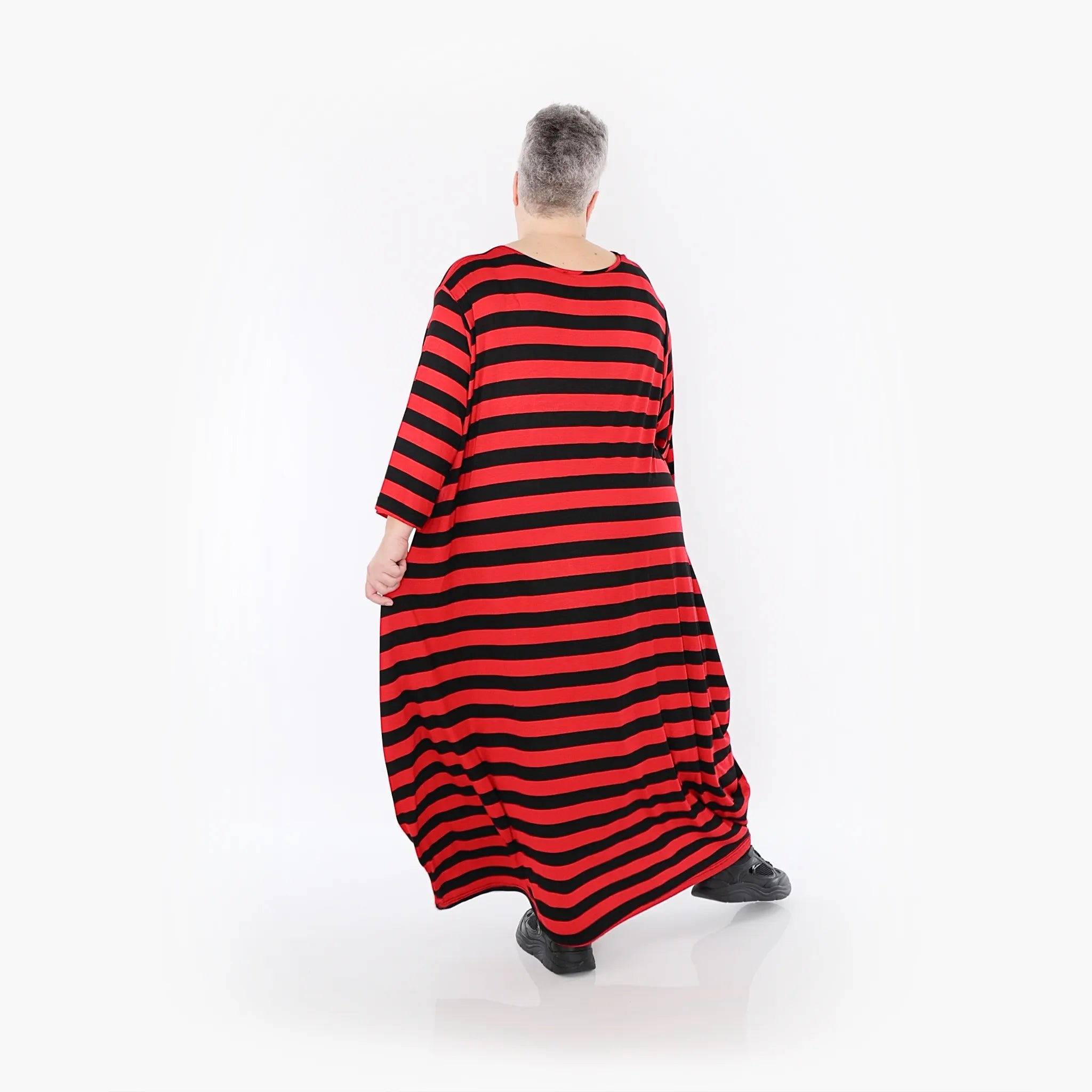 AKH Fashion Kleid 1926 Lorena, Rot/Schwarz