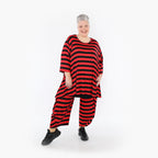 AKH Fashion Hose 8069 Lorena, Rot/Schwarz