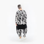 AKH Fashion Jacke 130 Adora, Schwarz/Weiß