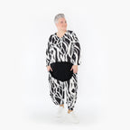AKH Fashion Jacke 130 Adora, Schwarz/Weiß
