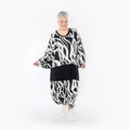 AKH Fashion 3018 Big Shirt, Black and White