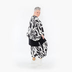 AKH Fashion 3018 Big Shirt, Black and White