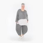 AKH Fashion Jacke 130 Carly, Grau/Weiß