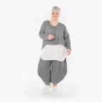 AKH Fashion Jacke 130 Carly, Grau/Weiß