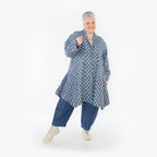 AKH Fashion 7040 Cardigan, denim blue-gray