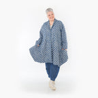 AKH Fashion 7040 Cardigan, denim blue-gray