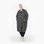 AKH Fashion Mantel 7041 PureRebel, Schwarz/Grau