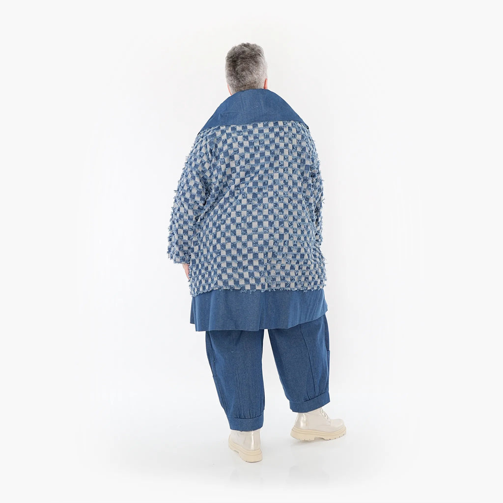 AKH Fashion Jacke 7053 PureRebel, Jeansblau/Grau