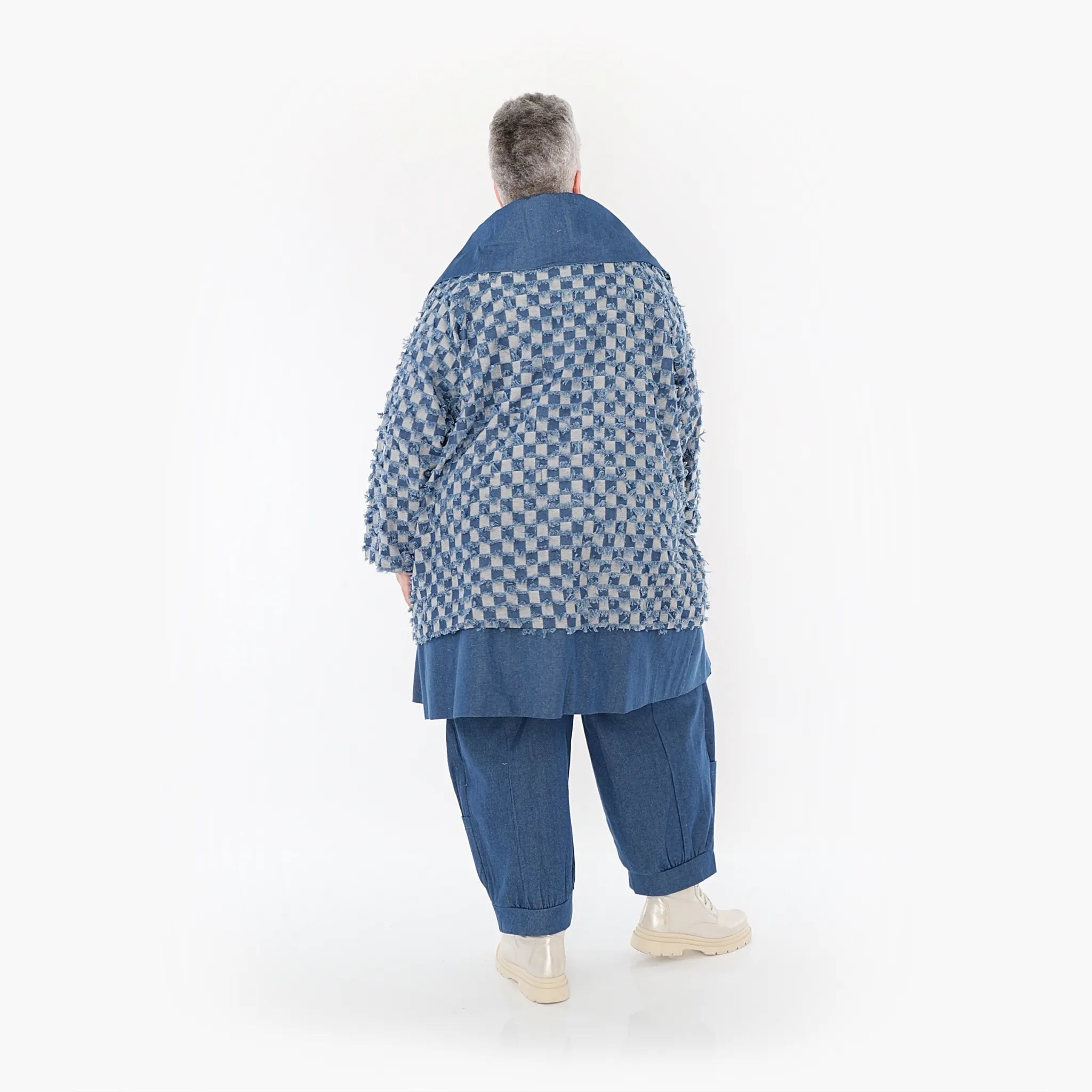 AKH Fashion Jacke 7053 PureRebel, Jeansblau/Grau