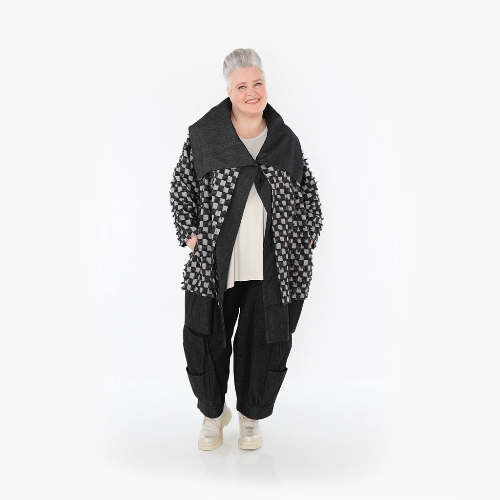 AKH Fashion Jacke 7053 PureRebel, Schwarz/Grau