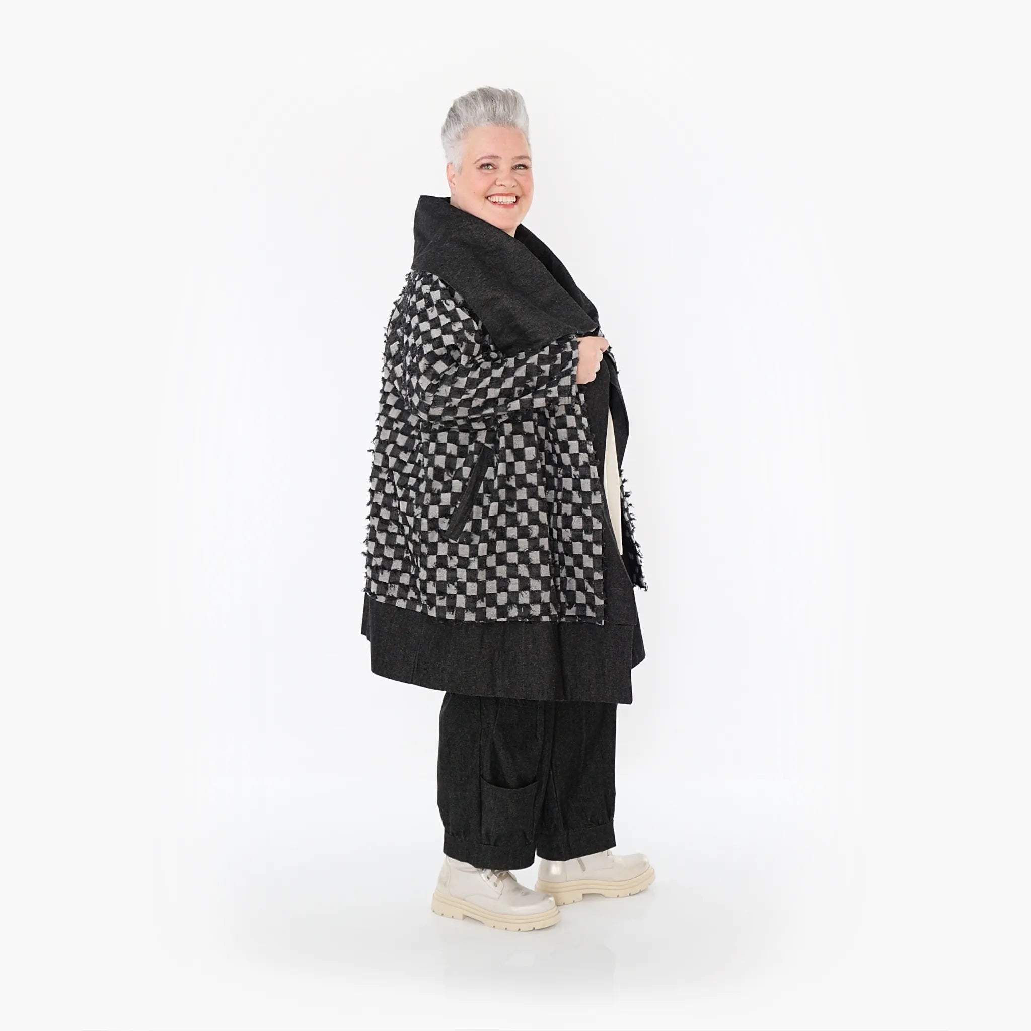 AKH Fashion Jacke 7053 PureRebel, Schwarz/Grau