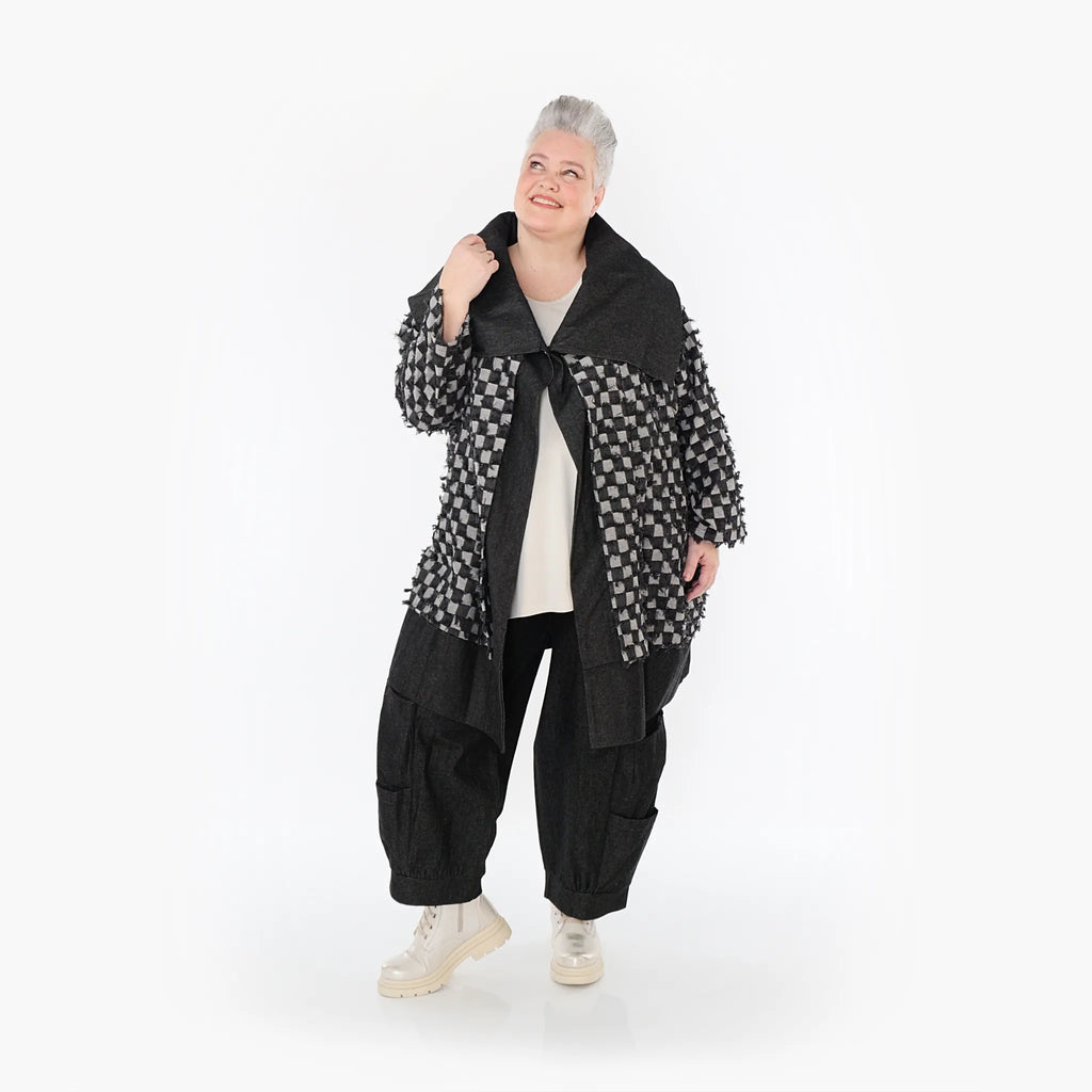 AKH Fashion Jacke 7053 PureRebel, Schwarz/Grau