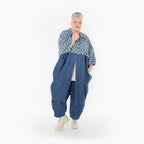 AKH Fashion Mantel 7055 PureRebel, Jeansblau/Grau