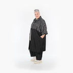 AKH Fashion Mantel 7055 PureRebel, Schwarz/Grau
