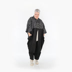 AKH Fashion Mantel 7055 PureRebel, Schwarz/Grau
