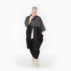 AKH Fashion Mantel 7055 PureRebel, Schwarz/Grau