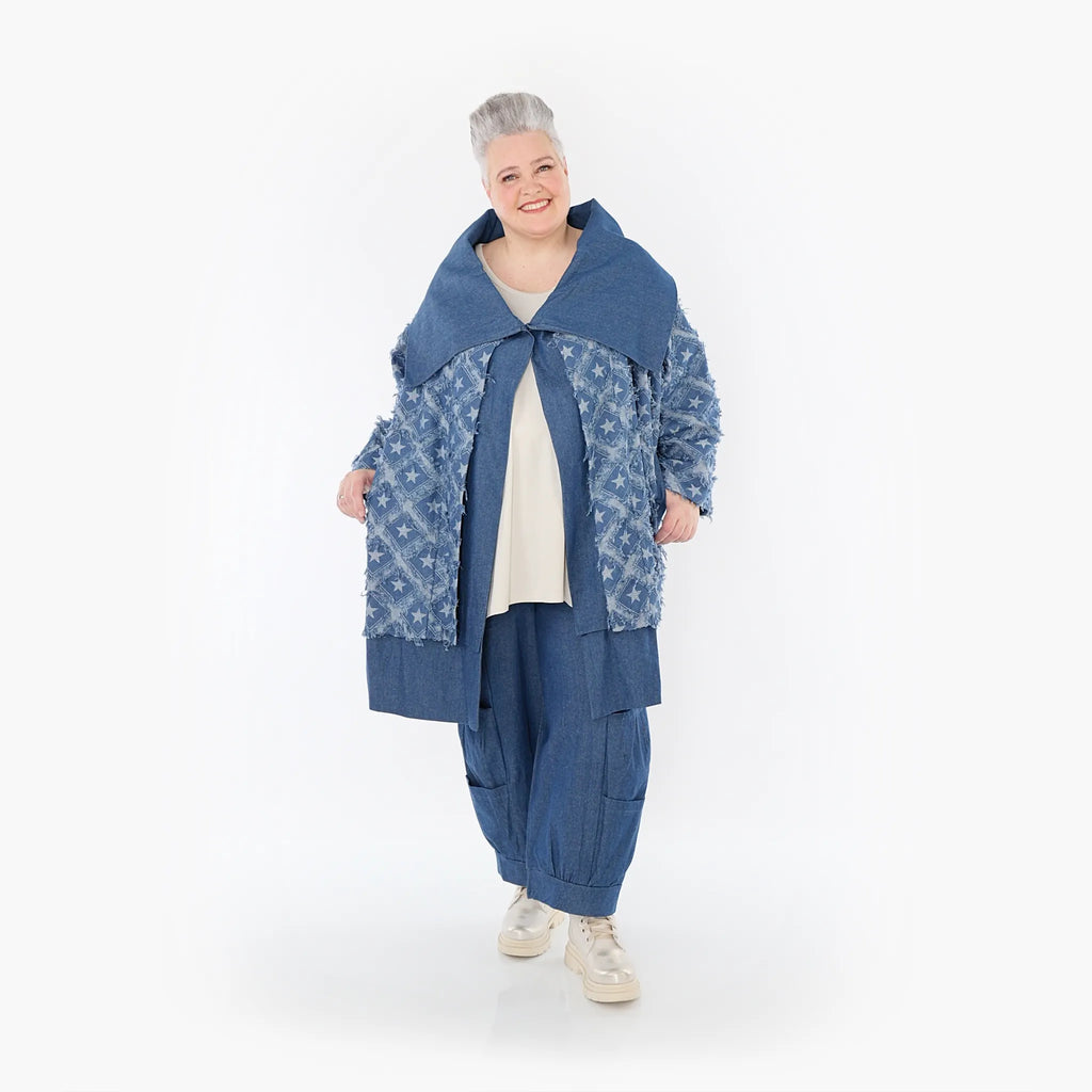 AKH Fashion Jacke 7053 DreamStar, Jeansblau/Grau